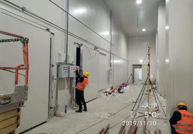 某餐飲管理有限公司食品冷庫(kù)建造案例